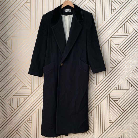 Forecaster of Boston Wool long trench Peacoat pea Coat single